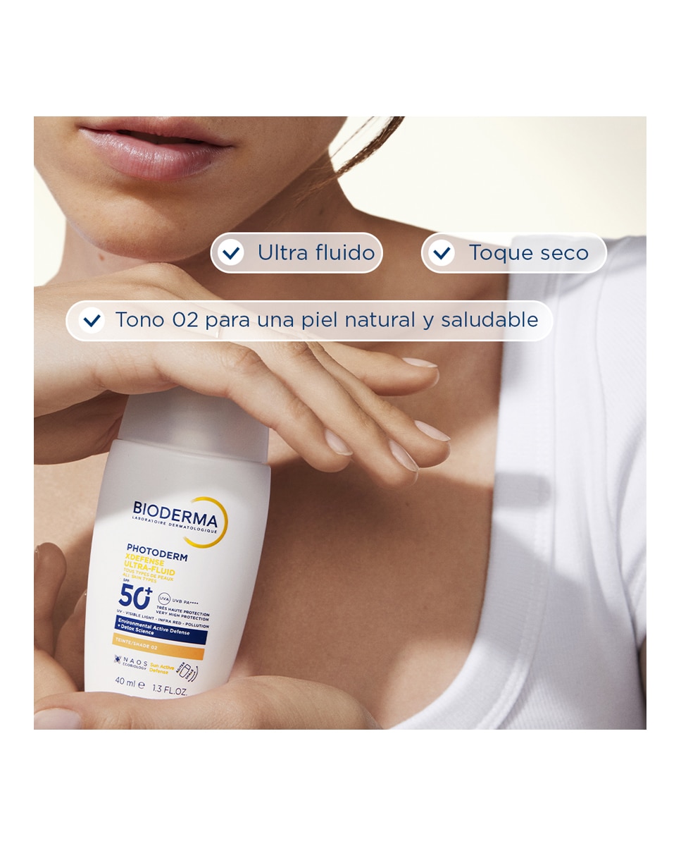 Photoderm XDefense Ultra Fluid SPF 50+ Tono 04 - Tono 02 40 ml Tono 02-3