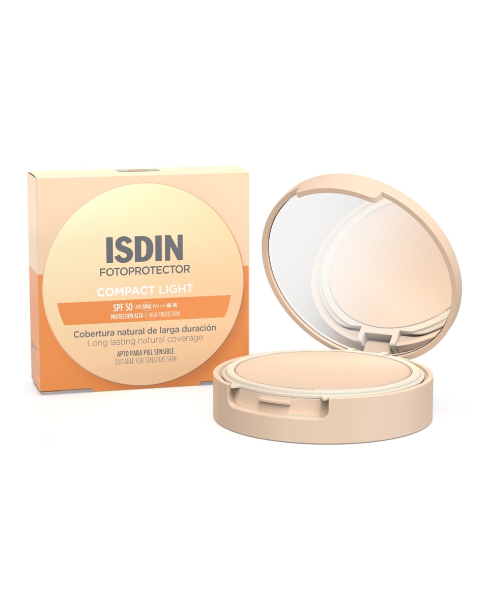 Protector Solar Rostro Compact Light 50 10 g Isdin - 10 g 1
