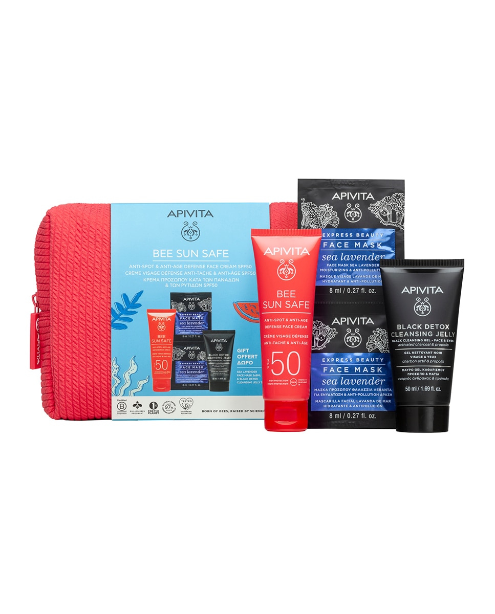 Imagen 1 de Cofre Crema Antiedad Y Antimanchas Spf50 Apivita