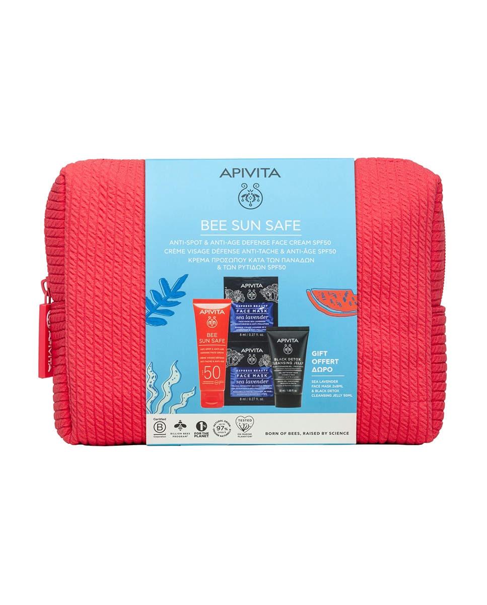 Imagen 2 de Cofre Crema Antiedad Y Antimanchas Spf50 Apivita
