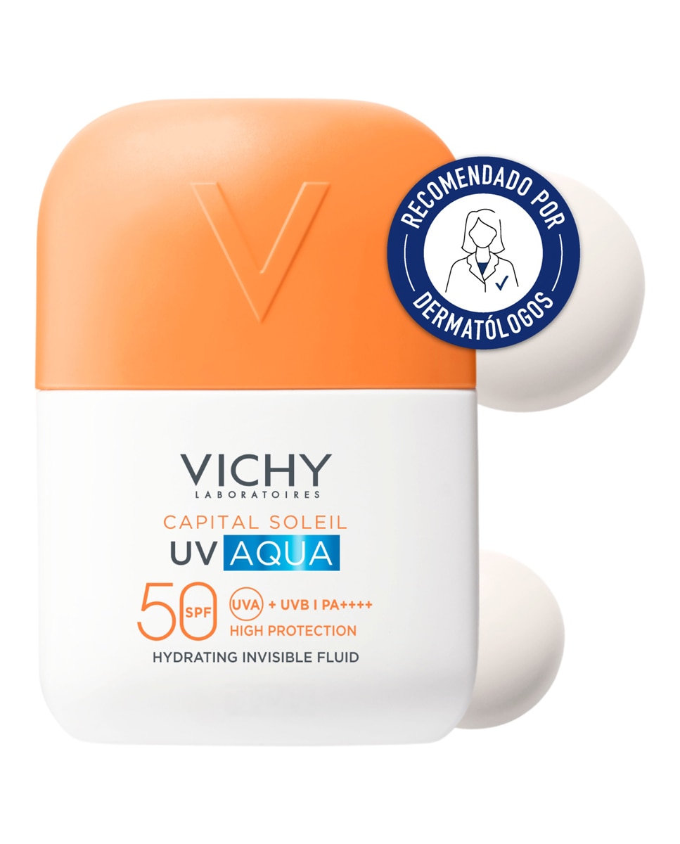 UV Aqua Fluido Hidratante Invisible SPF50 Vichy - 50 ml 2