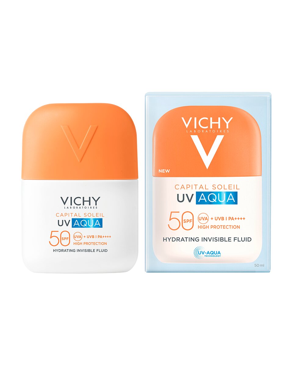 UV Aqua Fluido Hidratante Invisible SPF50 Vichy - 50 ml 4