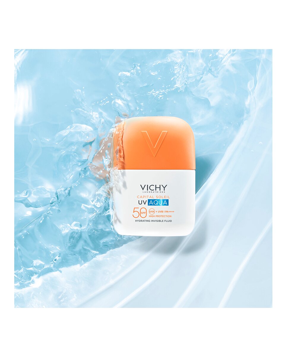UV Aqua Fluido Hidratante Invisible SPF50 Vichy - 50 ml 5