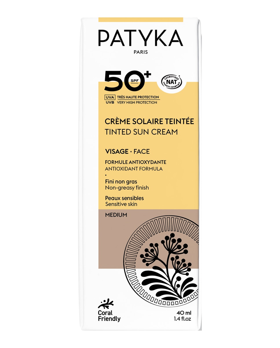 Imagen 2 de Crema Solar Con Color Facial  Medium Spf 50 Patyka