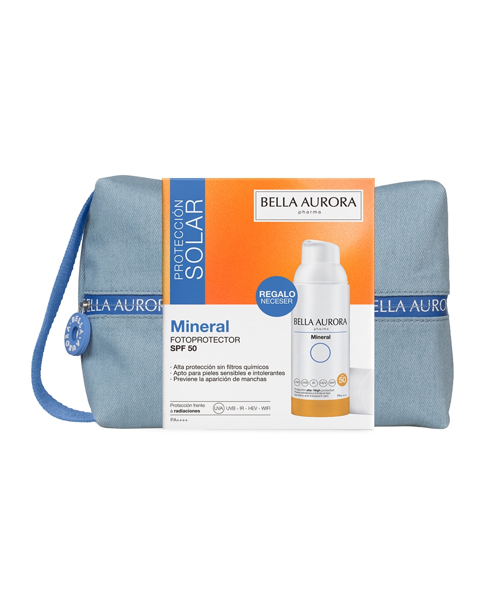 Imagen 3 de Estuche de regalo Fotoprotector antimanchas mineral SPF50 - 50 ml