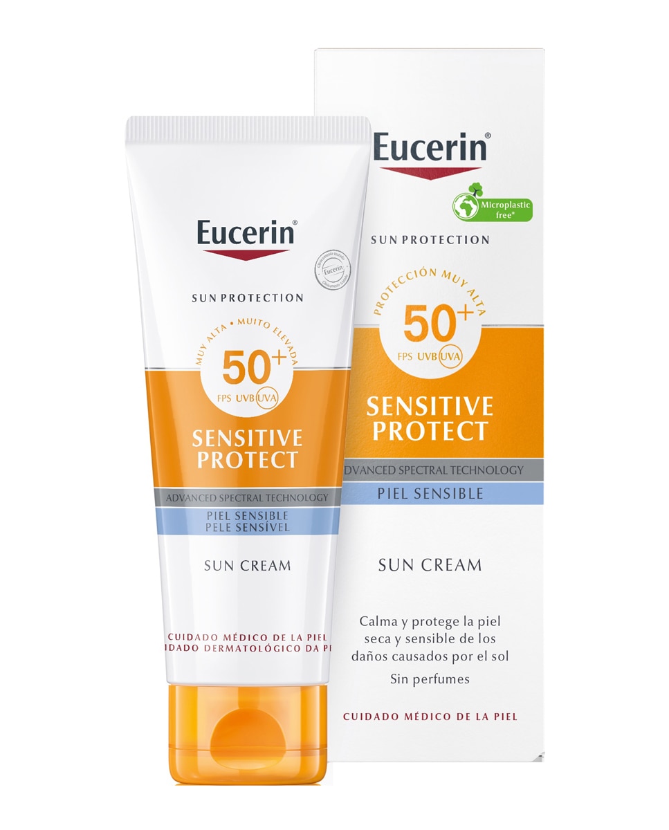 Protector solar facial Sensitive Protect SPF 50+ Eucerin® - 50 ml 2