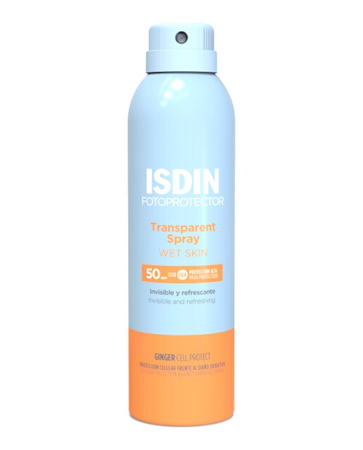Imagen 0 de Fotoprotector Isdin Transparent Spray Wet Skin SPF50 Isdin