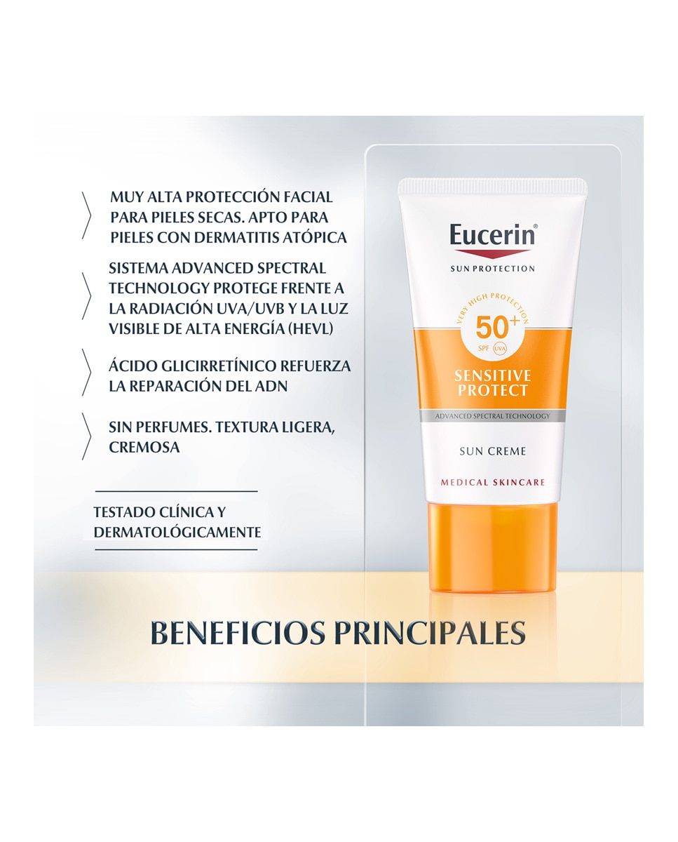 Gel-Crema Dry Touch SPF 50+ Eucerin - 200 ml 2