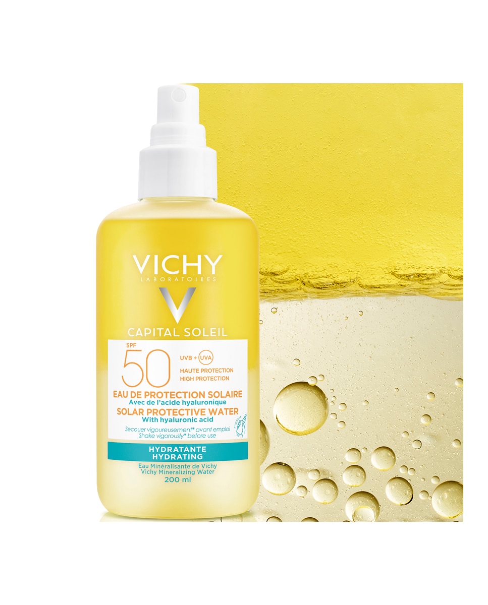 Agua Protectora Hidratante Spf 50 200 ml Vichy - 200 ml 3