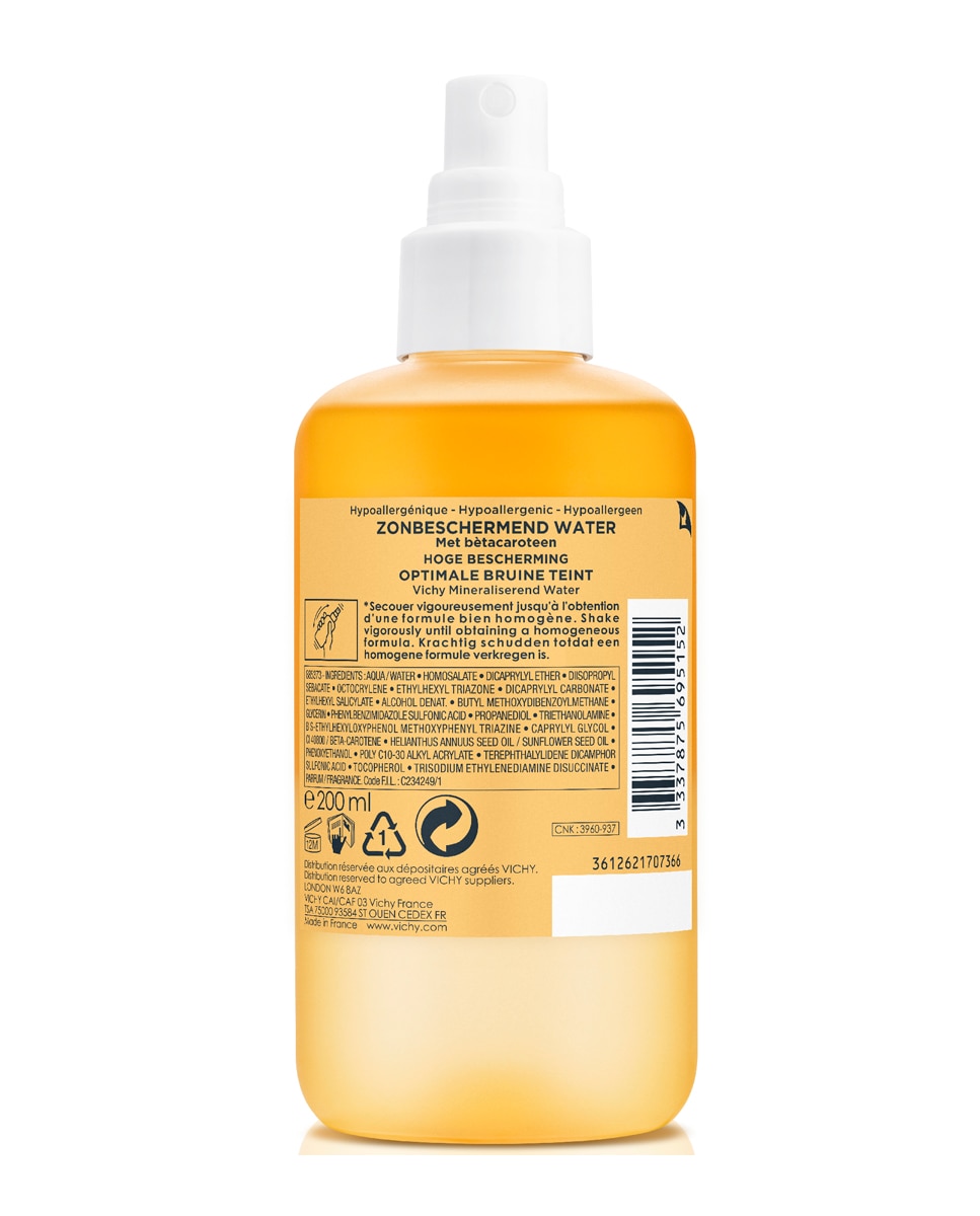 Agua Protectora Luminosidad Spf 50 200 ml Vichy - 200 ml 3