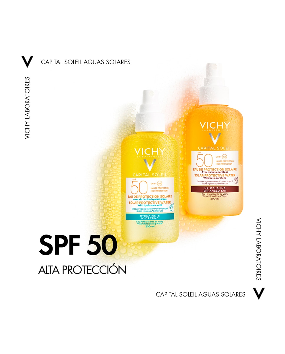 Agua Protectora Luminosidad Spf 50 200 ml Vichy - 200 ml 7