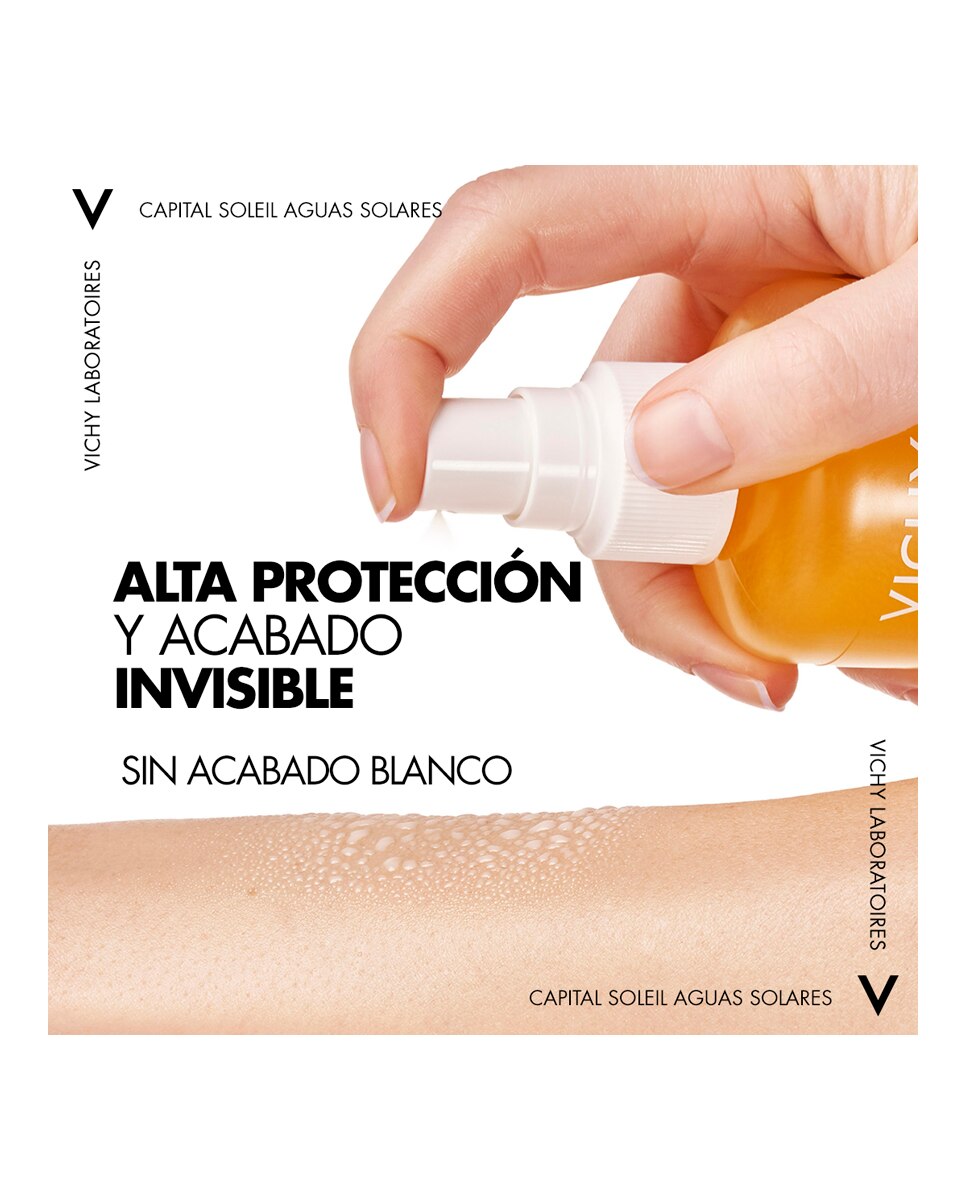 Agua Protectora Luminosidad Spf 50 200 ml Vichy - 200 ml 8