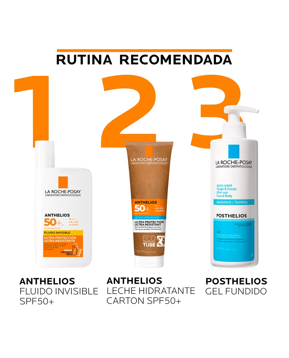 Leche Hidratante Eco-sostenible Anthelios SPF50+ La Roche Posay - 250 ml 13