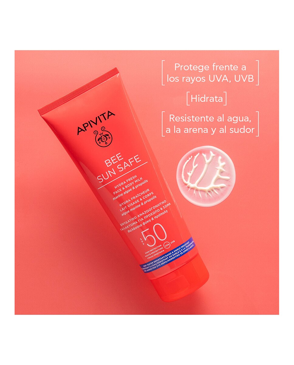 Leche Corporal Hydra Fresh SPF50 Apivita - 200 ml 2