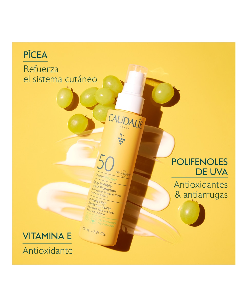 Spray De Alta Protección SPF50 Vinosun Caudalie - 150 ml 4