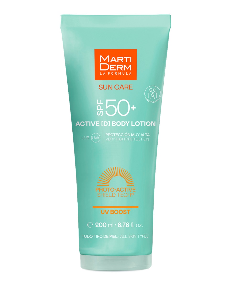 Imagen 0 de Fotoprotector Corporal SPF50+ Actived Body Lotion 200 ml Martiderm