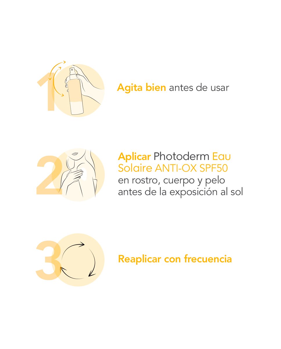 Photoderm Agua Solar ANTI-OX SPF50 200 Ml - 200 ml 4