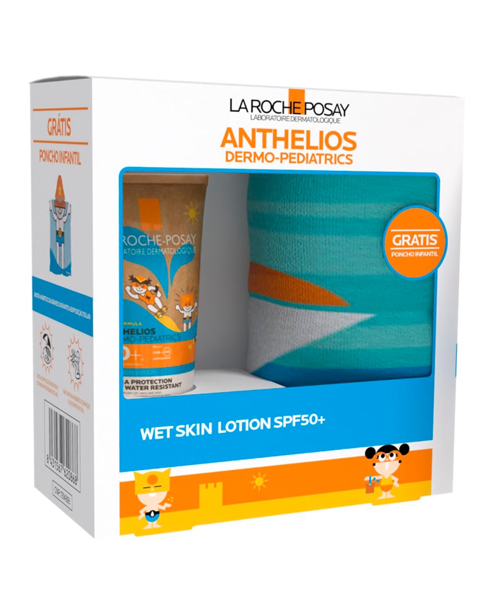 La Roche Posay - Pack Protector Solar Antelios Demorpediatrics Wet Skin Spf 50+ La Roche Posay.