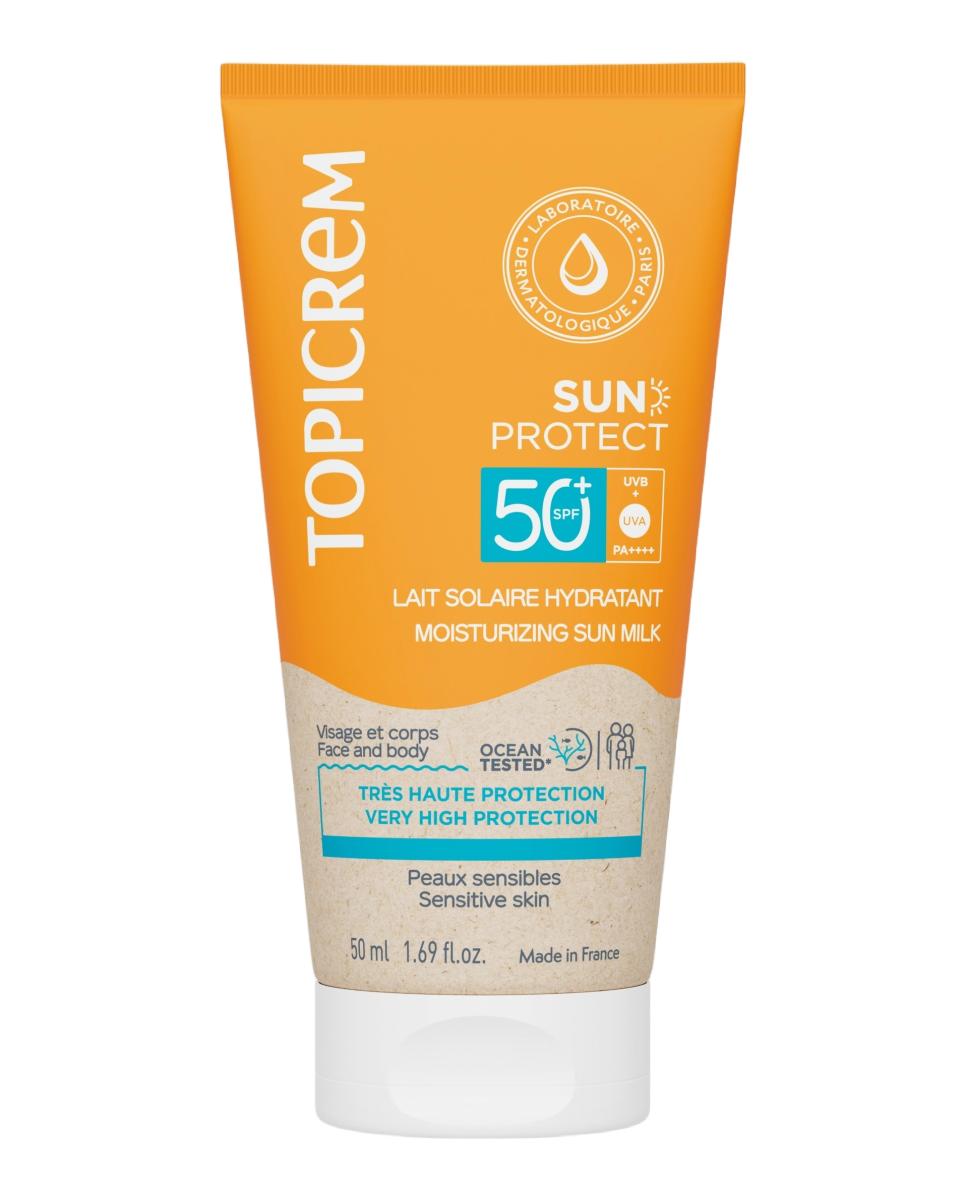 Topicrem - Leche corporal SPF50+ Sun Protect 200 ml Topicrem.