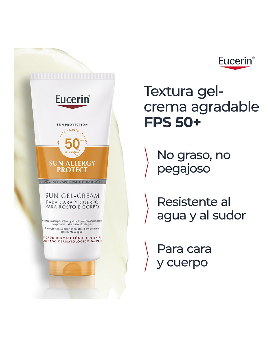 Imagen 2 de Sun Body Allergy Protect Gel-Crema FPS50+