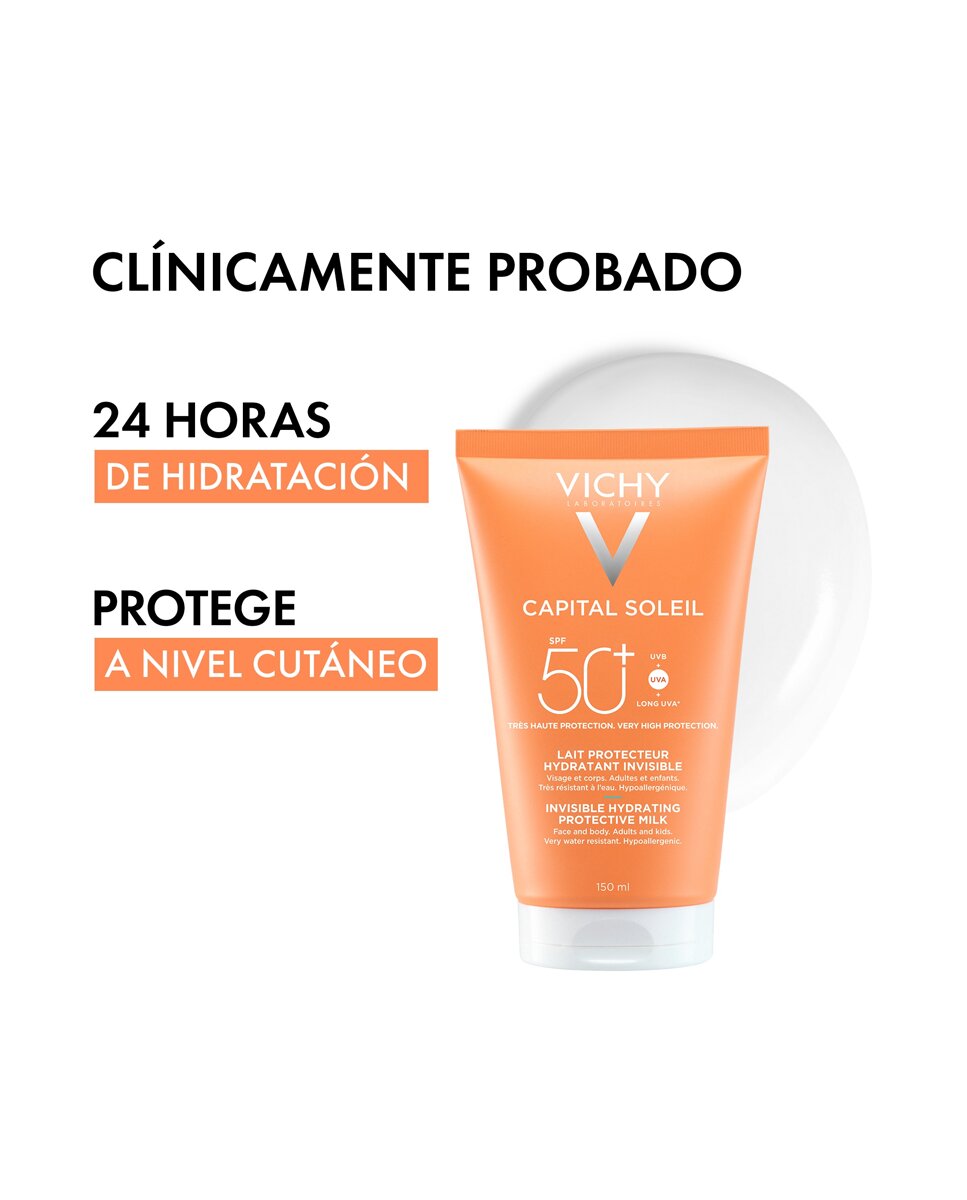 Protector Solar Invisible Capital Soleil SPF50+ 150 ml Vichy - 150 ml 3