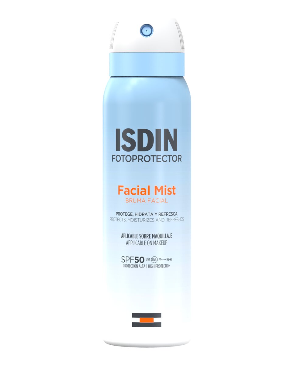 Imagen 0 de Fotoprotector Bruma Facial Spf 50 100 Ml Isdin