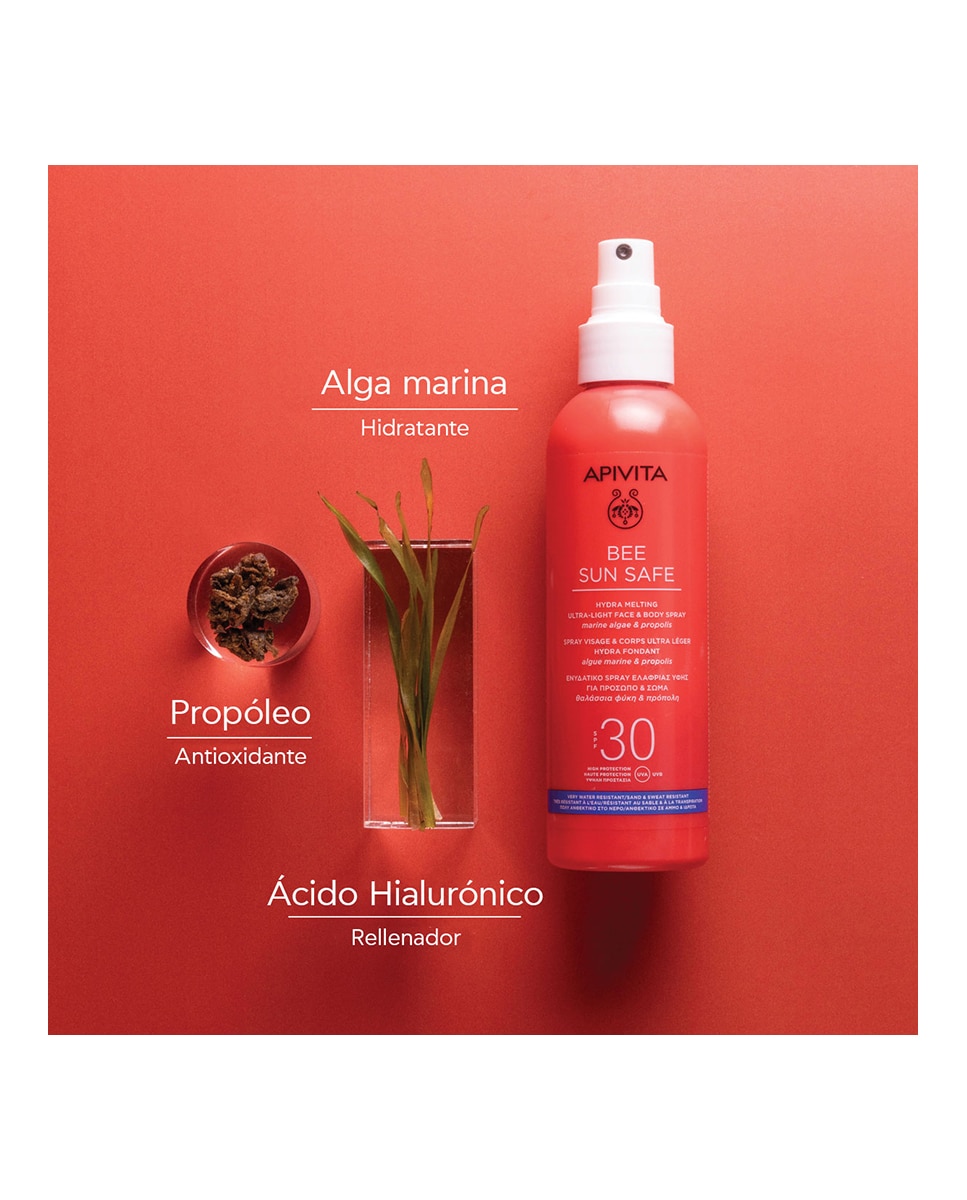 Spray Ultraligero Hydra Melting SPF30 Apivita - 200 ml 3
