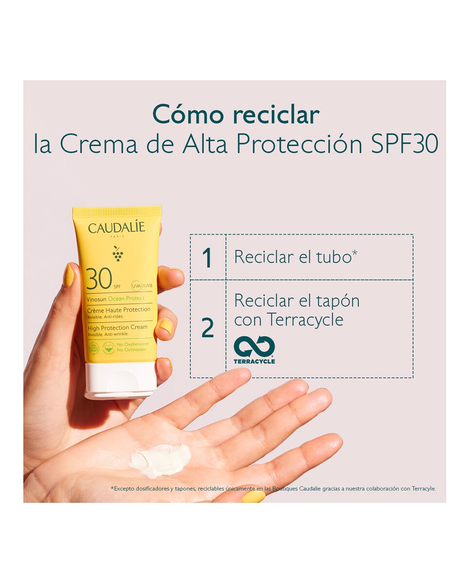 Crema De Alta Protección SPF30 Vinosun 50 ml Caudalie 7