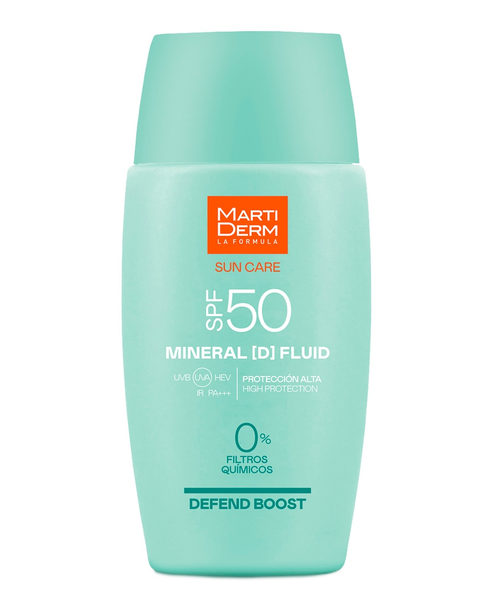 Imagen 0 de Fotoprotector Facial Spf50 Minerald Fluid 50 ml Martiderm