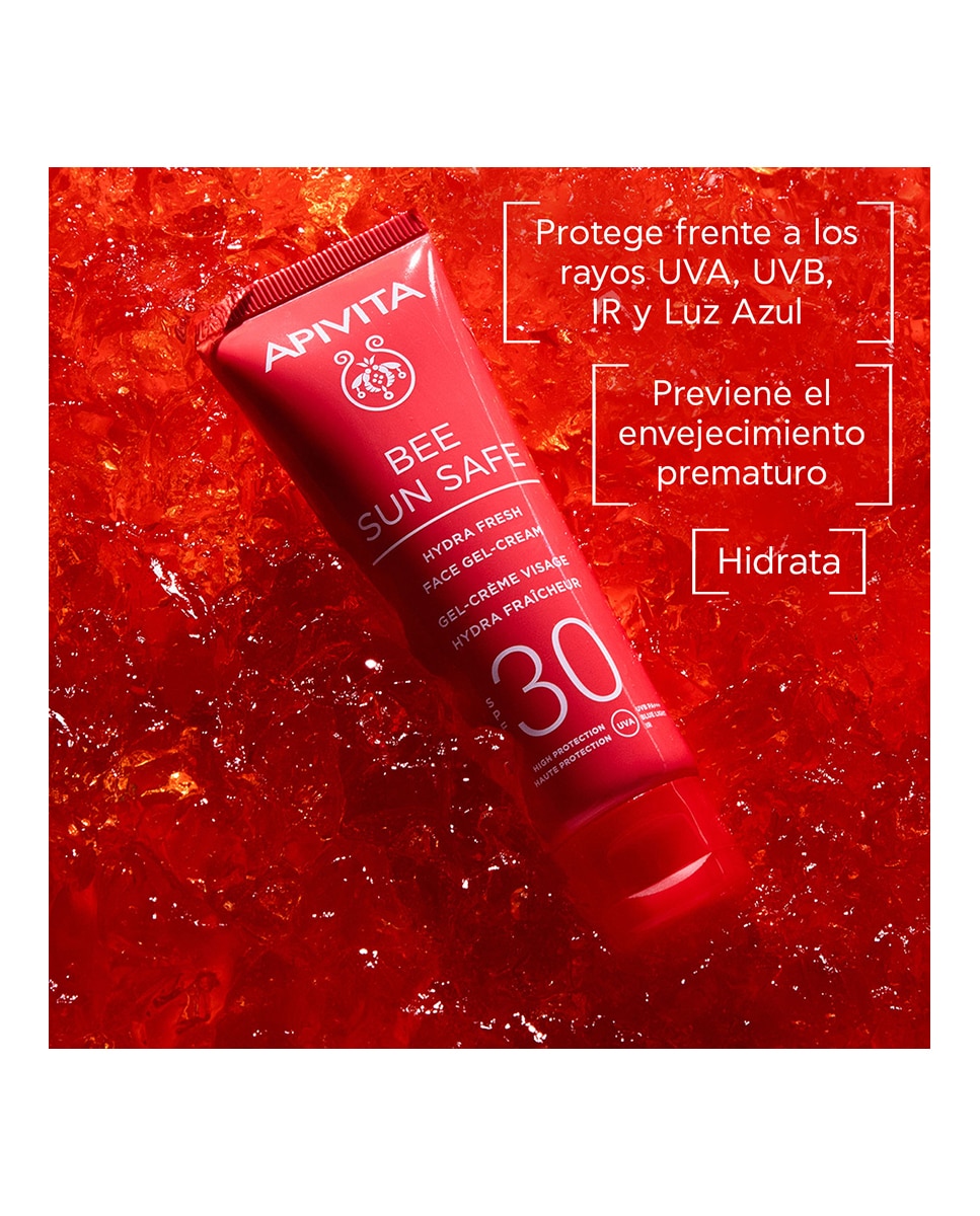 Gel-Crema Hydra Fresh SPF30 Apivita - 50 ml 2