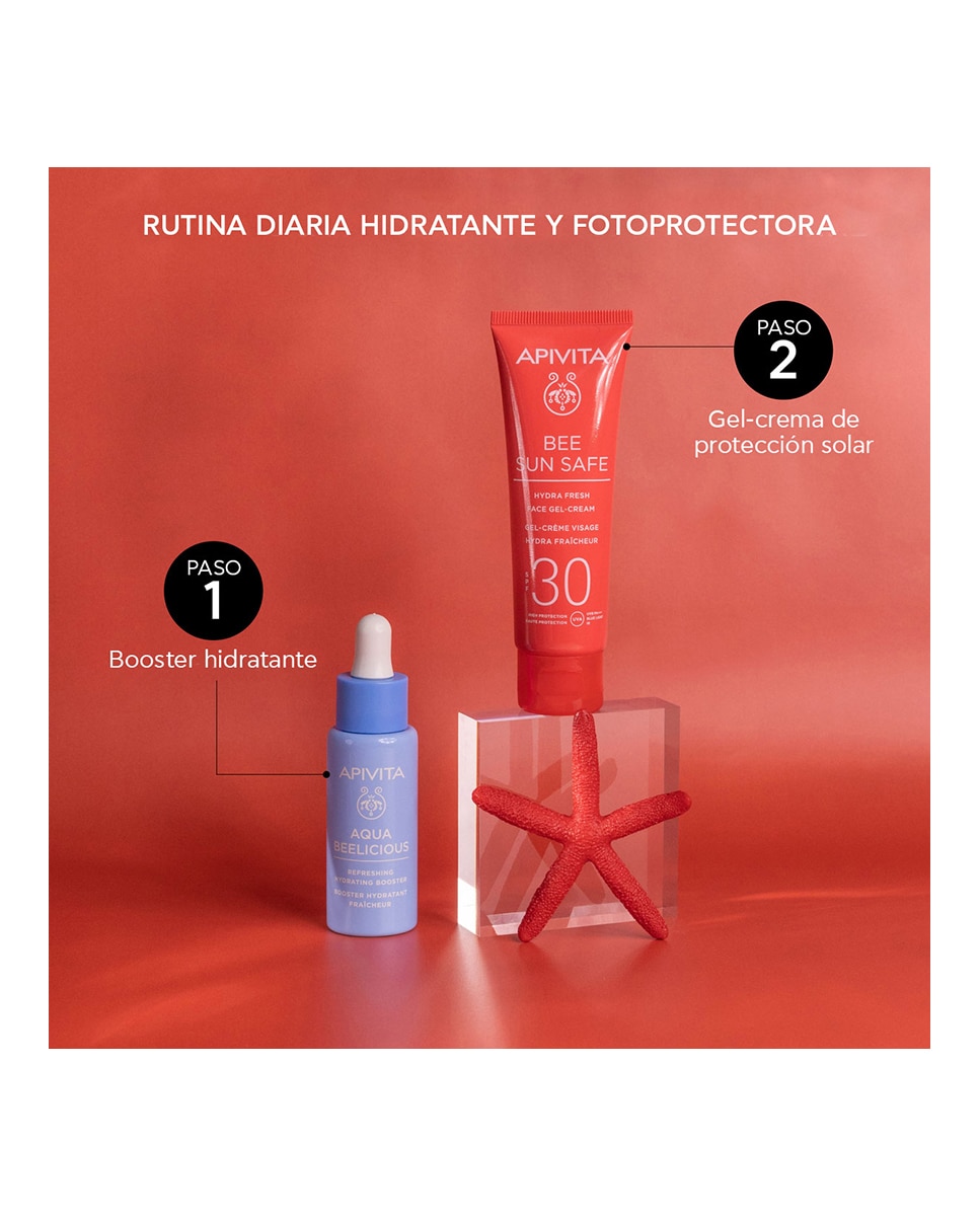 Gel-Crema Hydra Fresh SPF30 Apivita - 50 ml 5