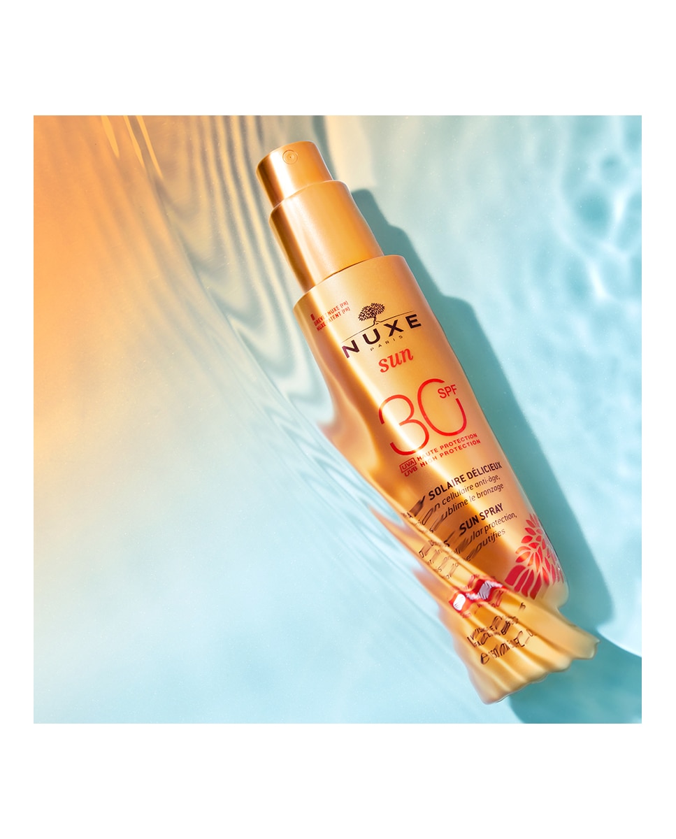 Spray Solar Delicioso Protección para Rostro y Cuerpo SPF30 Nuxe Sun - 150 ml 5