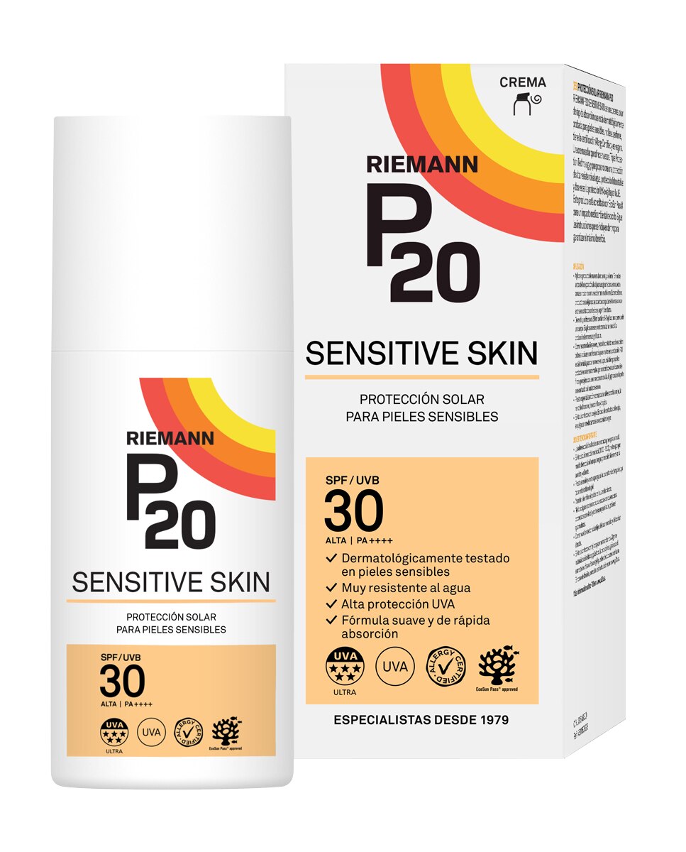 Imagen 0 de Protección solar para pieles sensibles SPF30 P20