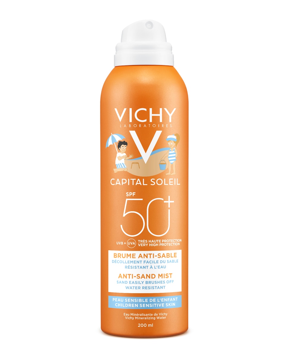 Vichy - Bruma Solar Anti-arena para Niños SPF50+ Idéal Soleil 200 ml Vichy.