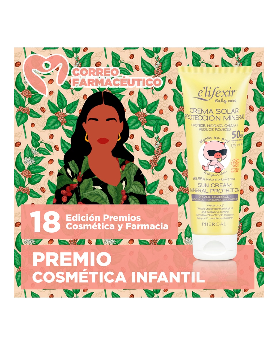 Crema Solar Mineral Protección Spf+50 Piel Sensible Elifexir Baby Care Elifexir - 100 ml 6