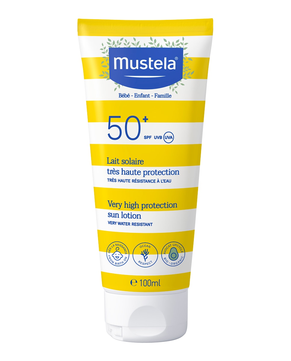 Mustela - Leche solar muy alta protección SPF 50+ 100 ml Mustela.