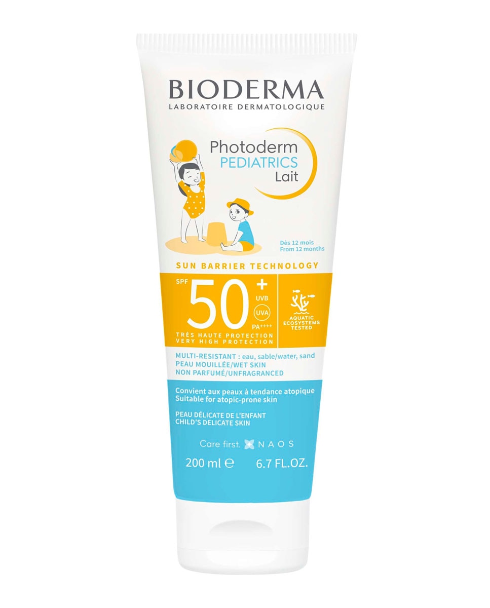 Bioderma - Leche solar para niños Photoderm Pediatrics Lait SPF50+ 200 ml Bioderma.
