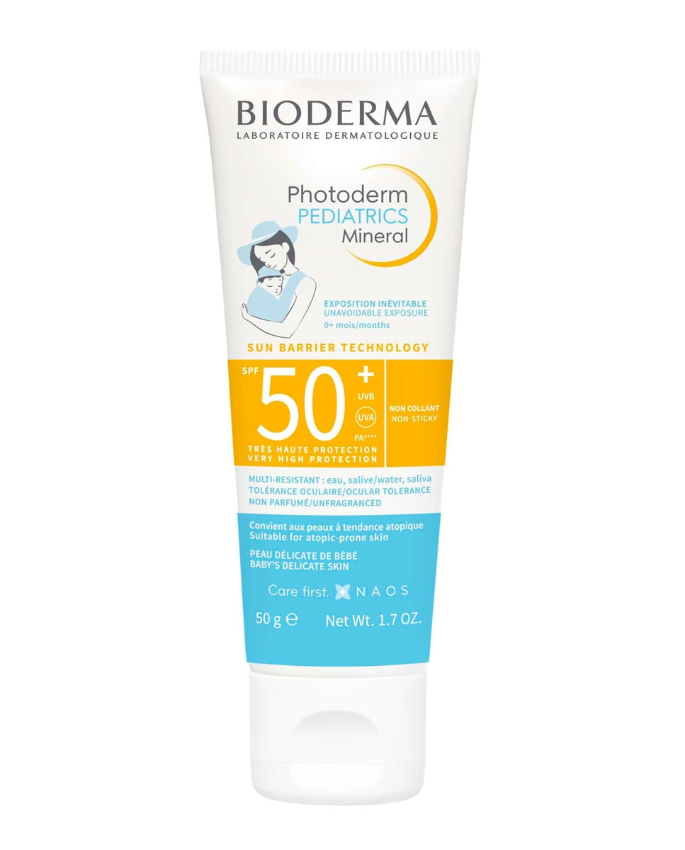 Bioderma - Crema Solar para niños a partir de los 0 meses Photoderm Pediatrics Mineral SPF 50+ Bioderma.