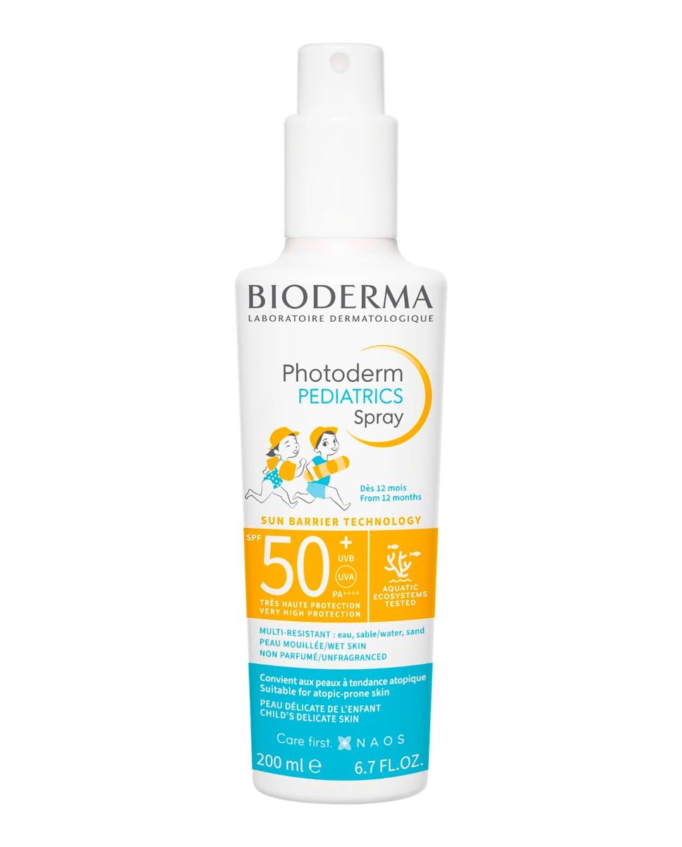 Bioderma - Spray Crema Solar Niños Photoderm Pediatrics Spray SPF50+ 200 ml Bioderma.