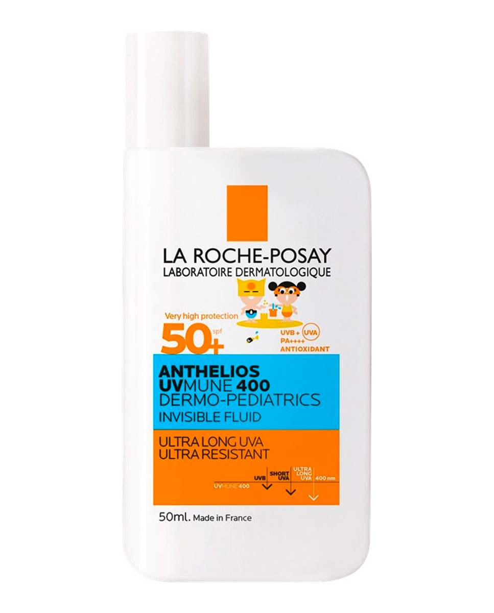 La Roche Posay - Protector solar facial Anthelios UV-Mune 400 Dermopediatrics Hydrating Fluid SPF50+ La Roche Posay.