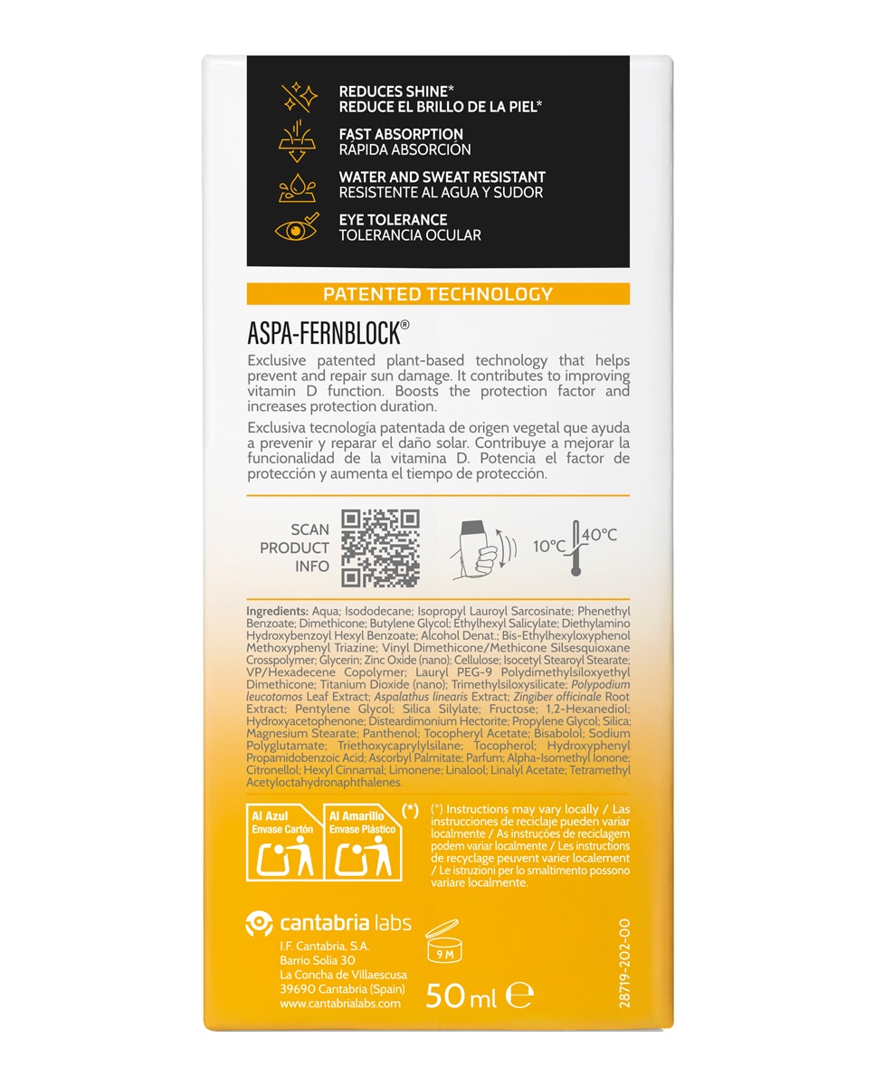 Protector Solar 360 Sensation 50 ml Heliocare - 50 ml 5
