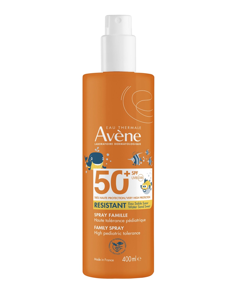 Protector Solar Corporal Spray Familia Eau Thermale SPF50+ Avène - 400 ml 1