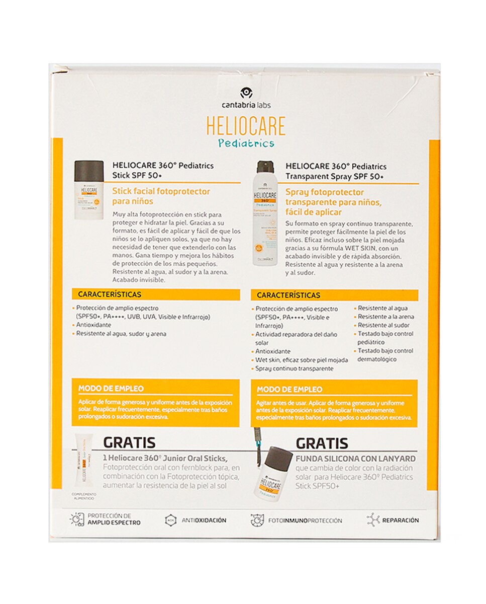 Pack Duo Protector Solar Infantil SPF50 Heliocare 2