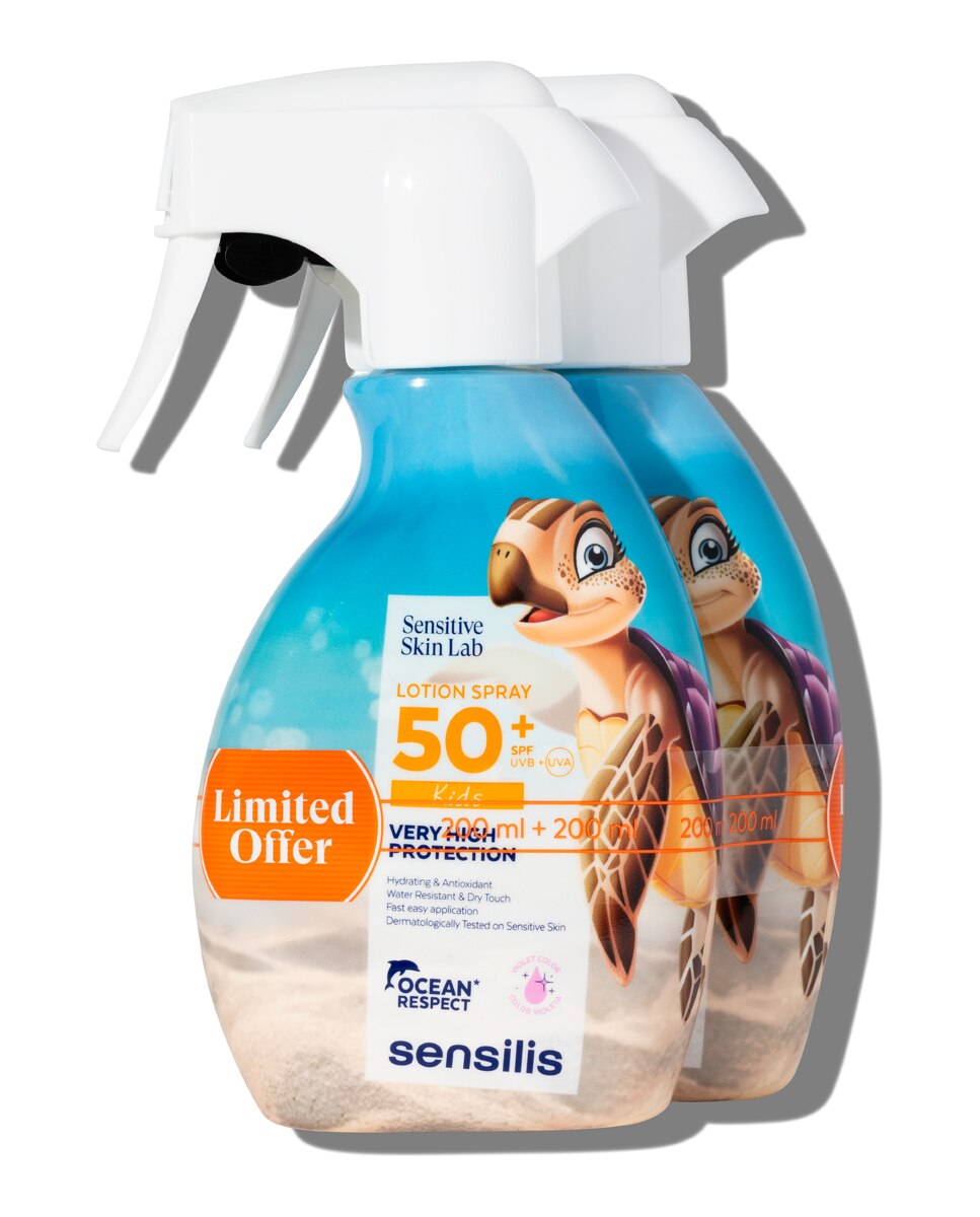 Imagen 0 de Pack Duplo Protector Solar Infantil Pediatrics 50+ Sensilis