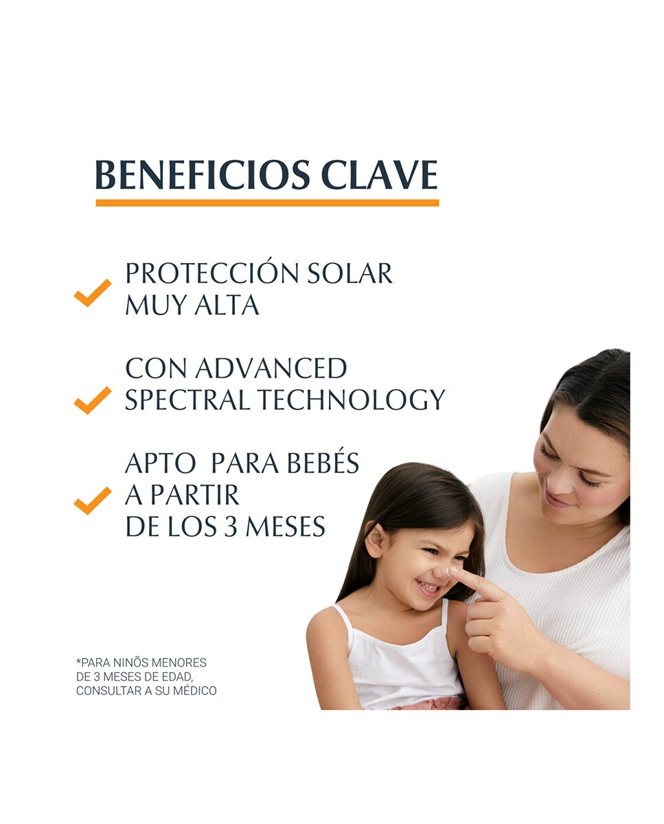 Imagen 2 de Sun Kids Sensitive Protect Gel Crema FPS50+ 200ml