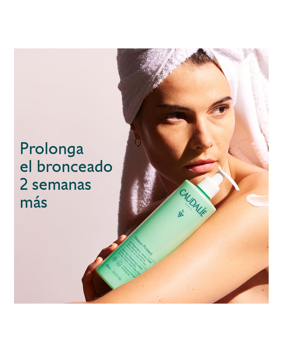 Imagen 3 de Leche Reparadora After Sun Vinosun 400 ml Caudalie - 400 ml