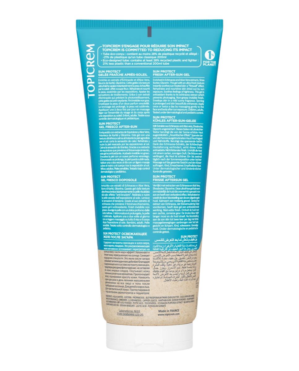 Gel Aftersun Sun Protect 200 ml Topicrem - 200 ml 4