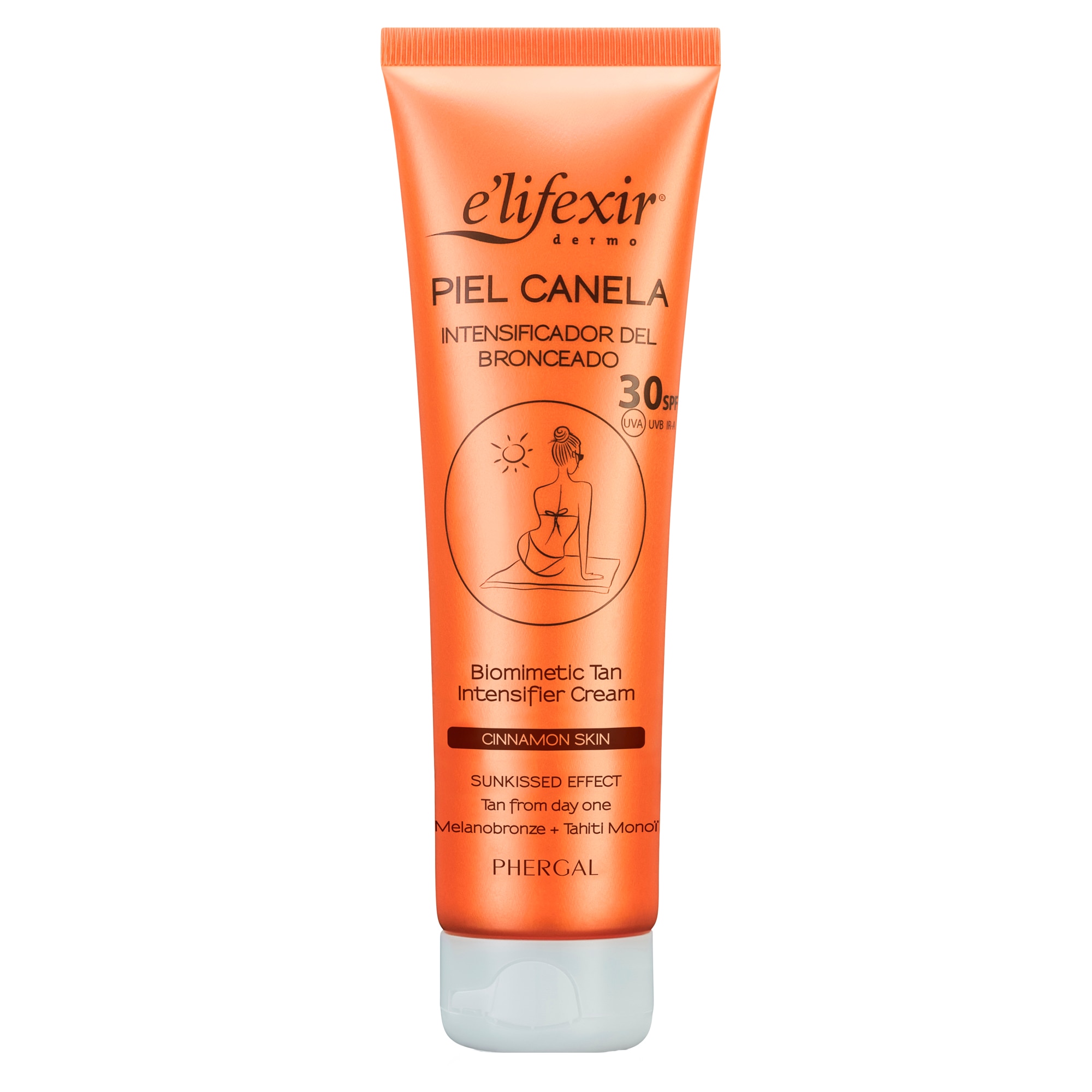 Crema Spf30 Acelerador Bronceado Elifexir Piel Canela Elifexir