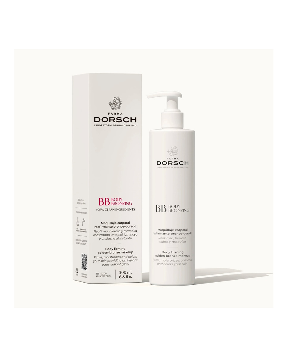 Maquillaje corporal BB Body Bronzing Farma Dorsch - 200 ml 5