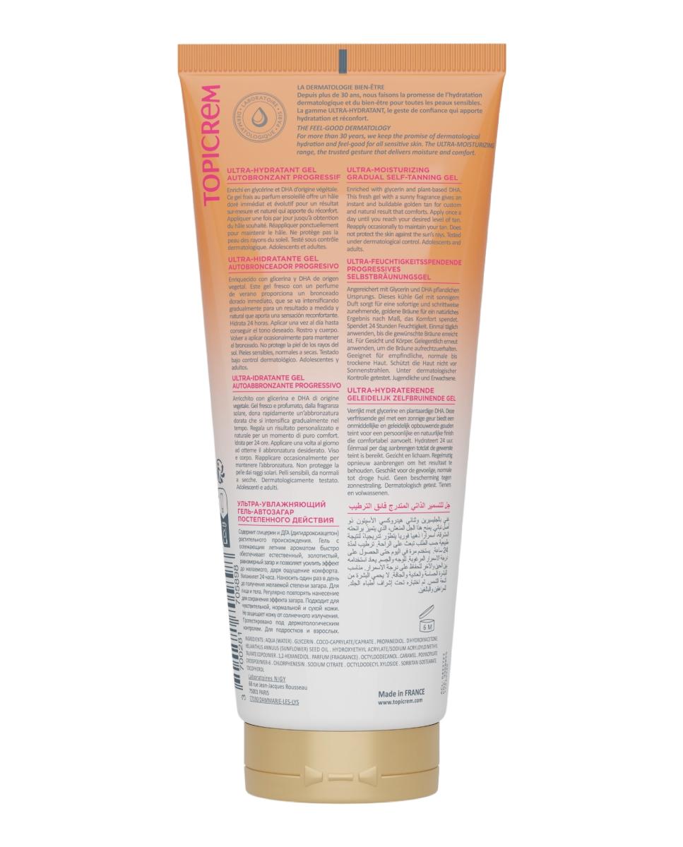 Ultra Hidratante Bronceado Progresivo Corporal 200 ml Topicrem - 200 ml 4